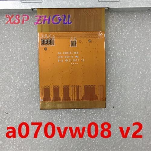 Suitable for tablet MID GPS 7 inch TFT AUO LCD monitor A070VW08 V2 V0 industrial equipment LCD screen 800 * 480 (RGB) for Mt6070