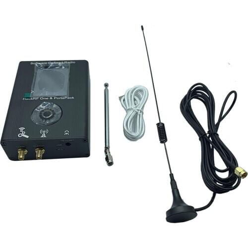 2020 Latest Version PORTAPACK with havoc firmware flashed + HACKRF ONE 1MHz to 6GHz SDR Software Defined Radio + 0.5ppm TXCO