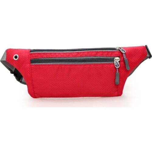 ZOVYVOL Pink Fanny Pack Outdoor Cycling Sport Colourful Fashion Waistband Fitness Running Mobile Phone Bag Men and Womens Bag