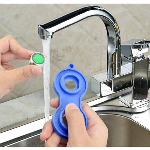 Water Outlet Universal Faucet Bubbler Inlet Hose Wrench Disassembly Cleaning Tool Four Sides Available Pipe Nut Wrench