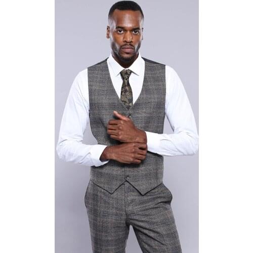 Checked Smoked Vest Wessi