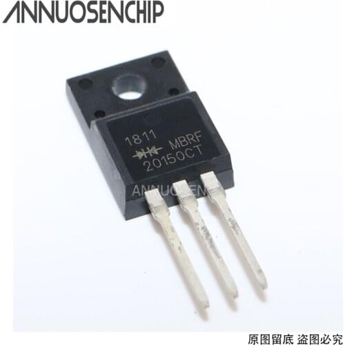 10Pcs MBRF20150CT MBRF20150 SP20150CT 20150CT TO-220F 20A 150V