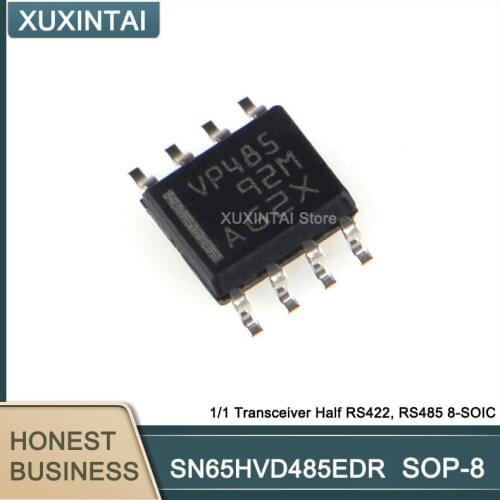 100Pcs/Lot SN65HVD485EDR SN65HVD485 IC TRANSCEIVER HALF 1/1 8SOIC