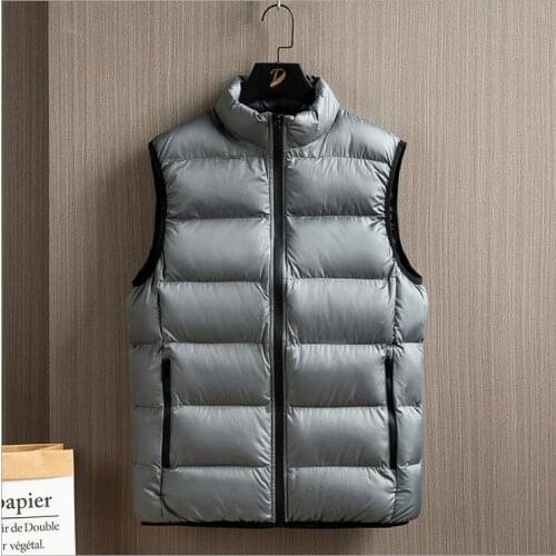 2021 Winter Men Outwear Cotton Vest Clothing Winter Warm Cotton Winter warm vest Casual Clothes