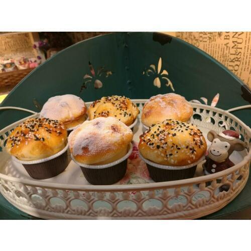 6pcs/lot Artificial Fake Cake Simulation Model Ornaments Kids Pretend Play Kitchen Toys Home Decoration Craft Toys