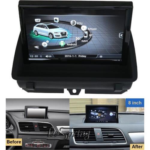 8 inch Car Multimedia Player for Audi Q3 2012-2017 with GPS Navigation MP5 Wifi (NO Mirror-link function)