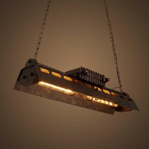 American retro pendant lamps industrial wind loft creative nostalgic Restaurant Bar Cafe office iron pendant lights