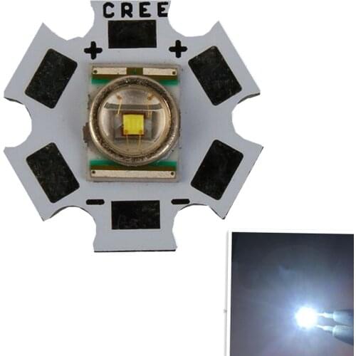 Cree XR-E aluminum substrate Q5 3W LED bulb square 3W transmitter lamp white/warm white 20MM 16MM base