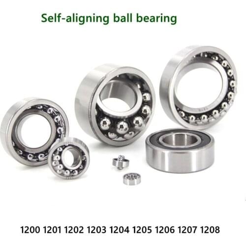 Double row Self - aligning ball bearing 1200 1201 1202 1203 1204 1205 1206 1207 1208 K