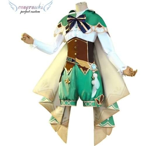 Genshin Impact Wendy Cosplay Carnaval Costume Halloween Christmas Costume