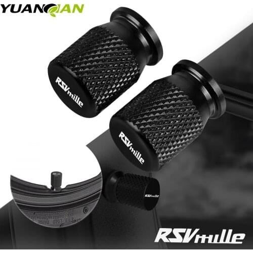 FOR APRILIA RSV MILLE R Motorcycle CNC Vehicle Wheel Tire Valve Air Port Stem Caps Covers Plug RSVMILLE 2004-2018 2005 2006 2007