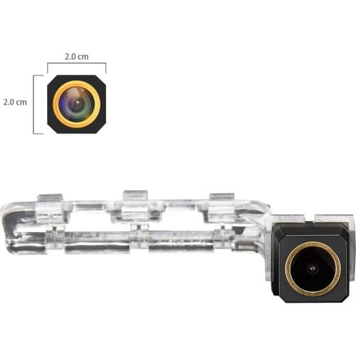 Misayaee Golden HD Car Rear View Reverse Camera Plate Light for Honda Civic 2006-2011