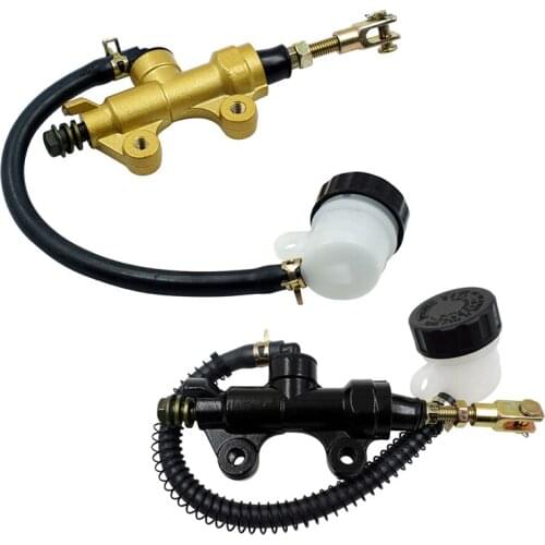 Yetaha Motorcycle Rear Brake Hydraulic Master Oil Cylinder for Motorbike ATV Dirt Bike Hydraulic Brake Pump Refit