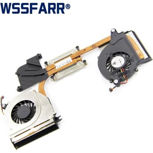 Original cooler for HP ENVY 14 14T 14-1000 cooling heatsink with fan radiator 608378-001 6043B0081401