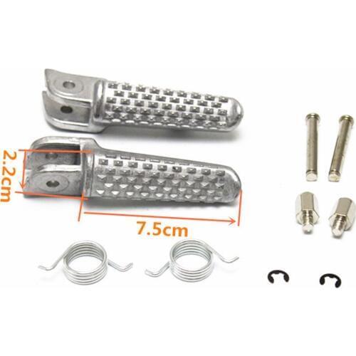Motorbike Gear Shift Brake Lever Toe Pegs Toepegs Pedals M6 6mm Footpegs For Honda CBR 600RR 2007-2014 Motorcycle Accessories