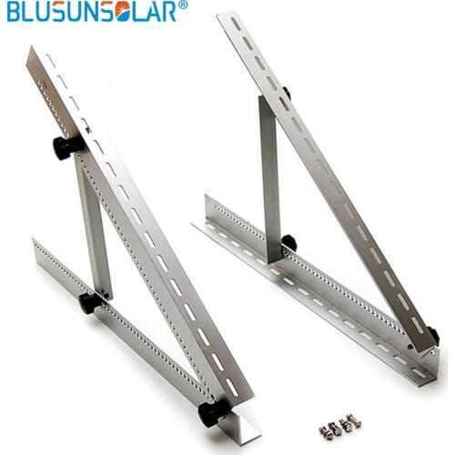 Adjustable for 100W solar panel Triangle Aluminum Solar Panel Roof Mounting Bracket