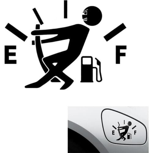 Funny Car Sticker Pull Fuel Tank Pointer Decal for Opel Astra J H G K Insignia Corsa D B E Mokka Vectra