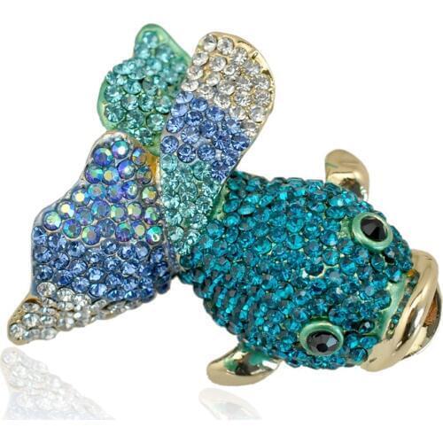 ZHONGTAO Gold Brooches For Clothes