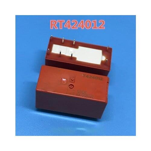 1PCS/lot Relay RT424005 RT424012 RT424024 RT424048 8A 8PIN