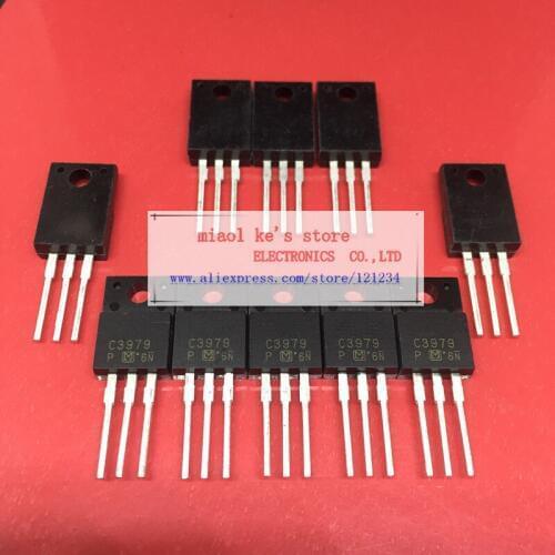 [ 10pcs/1lot ]100%NEW ORIGINAL ; 2SC3979 2SC3979A C3979 C3979A - TRANS NPN 800V 3A TO-220F