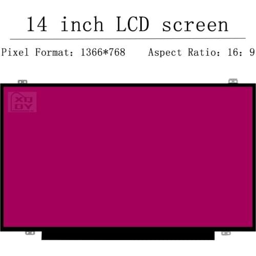 14" Slim LED matrix For HP 245 G4 G5 G6 245 G7/246 G4 G6 G7 laptop lcd screen panel 1366*768 30pins EDP