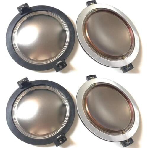 4pcs Aftermarket Diaphragm for RCF ND 850 ND850 CD850 8 ohm Titanium Dome 74.4mm CCAR FLAT WIRE