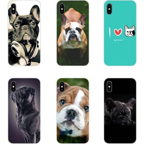 Accessories Phone Shell Covers french Bulldog dog animals For Huawei Honor 4C 5C 6X 7 7A 7C 8 9 10 8C 8S 8X 9X 10I 20 Lite Pro
