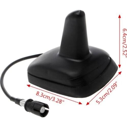 Shark Fin Car Roof Mount AM FM Radio Short Stubby Antenna Navigation
