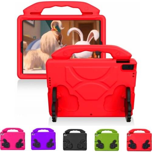 For Ipad 10.2 2019 Air 4 2020 Case Hand-held Kids EVA Stand Cover Case For Ipad 5 6 Air 1 2 Pro 9.7 10.5 Mini 5 4 3 2 1 Tablet