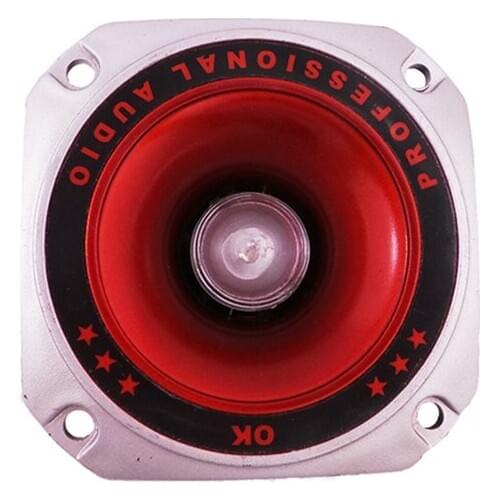 79mm Tweeters Speaker with Light Audio Stereo Speakers High-pitched Bookshelf Loudspeaker Design DIY Bullet Horn Speaker