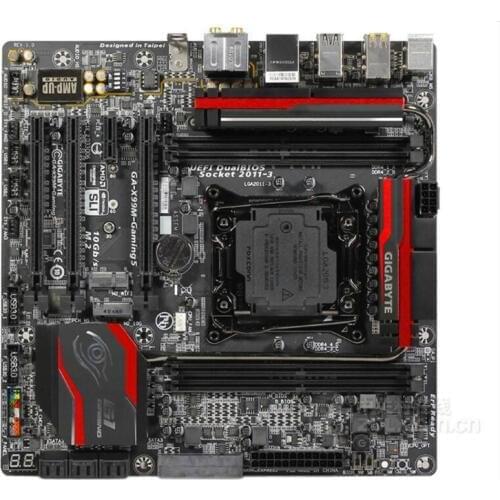 For Gigabyte GA-X99M-Gaming 5 Original Used Desktop Motherboard X99M-Gaming 5 X99 LGA 2011-V3 DDR4 SATA 3 USB3.0 ATX