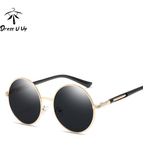 DRESSUUP Round Oversize Sunglasses Women Brand Vintage Men Sun Glasses Colorful Shades New Oculos Lentes Mujer