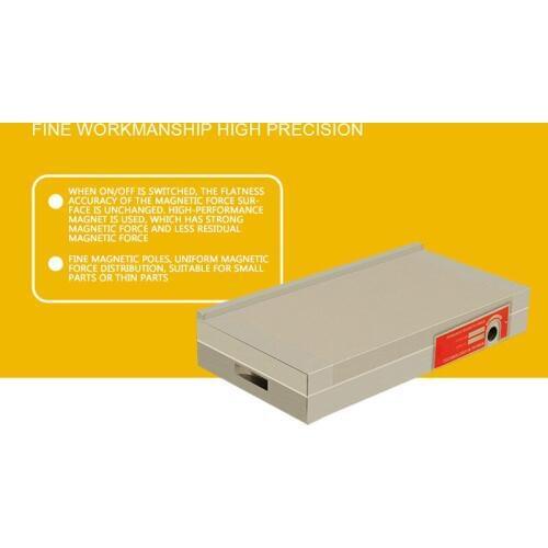 Spark machine engraving machine grinding machine precision manual powerful fine mesh disk permanent magnetic chuck 150*150