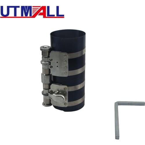 6 Inches Auto Engine Piston Ring Compressor Tool Installer Tire Ratcheting Installation Tools