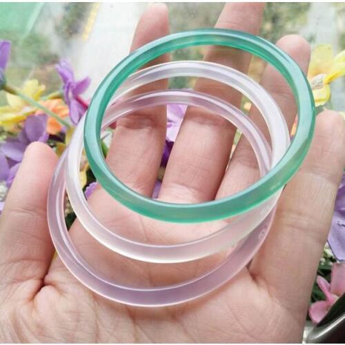 Fine Jewelry Natural more Colorful Chalcedony Bracelet Fashion Temperament Gems Accessories Gifts Free Shipping
