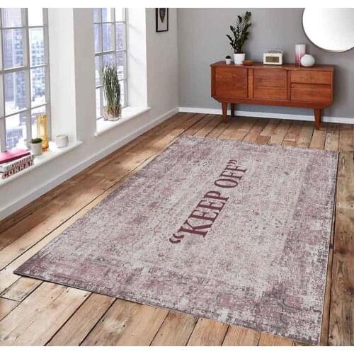 KEEP OFF 7 Classic Patterned Carpet , Fan Carpet Non Slip Floor Carpet,Teens Carpet,Area Rug