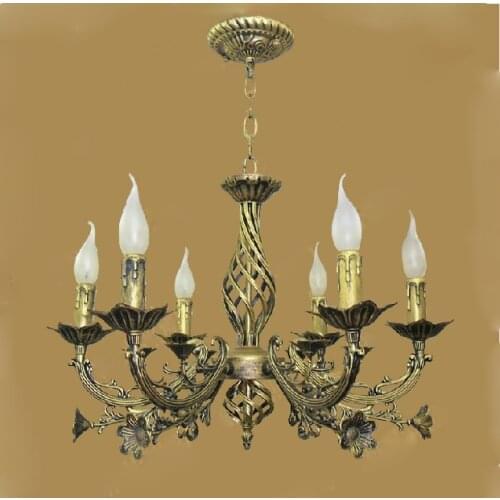 Lustres Wrought Iron Chandelier E14 Candle Light antique iron chandelier industrial home luminaire lava lamps