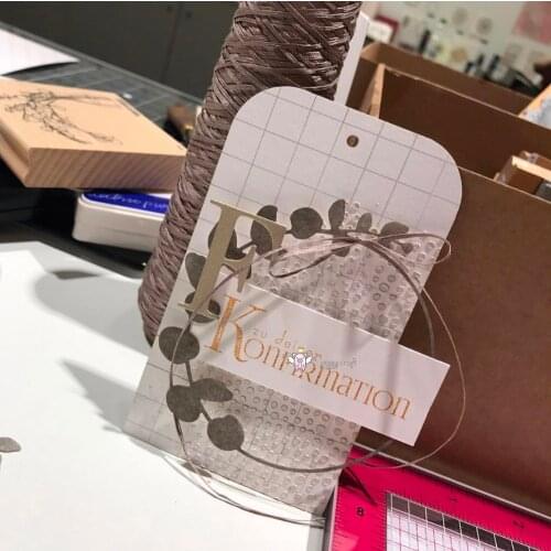 Mmao Crafts Metal Steel Cutting Dies 2019 Leaf ring decoration Stencil For DIY Scrapbooking Paper/photo Cards Embossing Dies