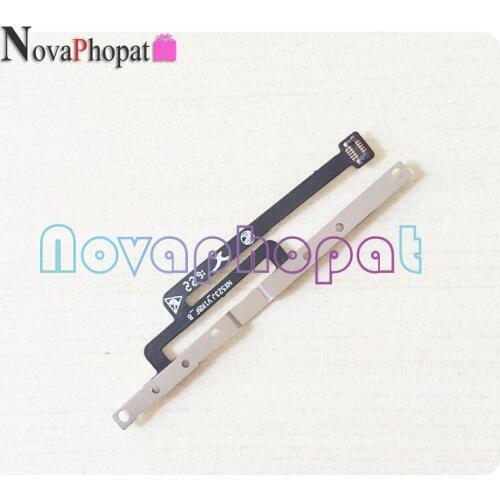 Novaphopat Tested Z11max Power on off Volume up down Switch side Key Button flex cable For ZTE Nubia Z11 max NX523j +tracking