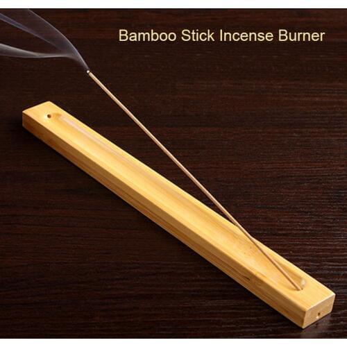 1Piece Bamboo Material Stick Incense Plate Incense Holder Fragrant Ware Stick Incense Burner