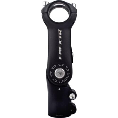 Mountain Bicycle Stem, Road Bike Riser 0-90° Adjustable Bike Handlebar Stem