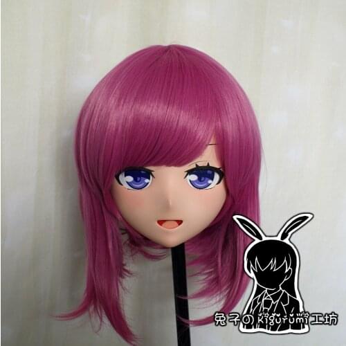 RB673)Quality Handmade Female/Girl Resin Japanese Anime Cartoon Character Cosplay Kigurumi Mask