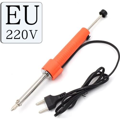 1pcs Handheld Soldering Tools Tin Pump Soldering Iron 220V 30W Electric Vacuum Tin Sucker Iron Big Deal
