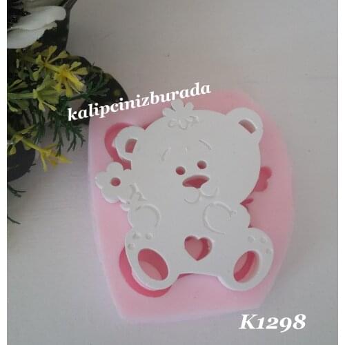 Bear silicone mold