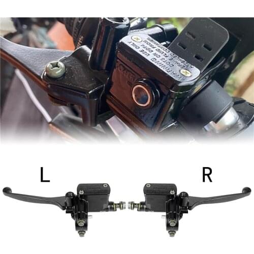 Universal Brake Pump Master Cylinder Motorcycle lever Handlebar Hydraulic clutch Racing 22mm For Honda Yamaha Kawasaki Suzuki