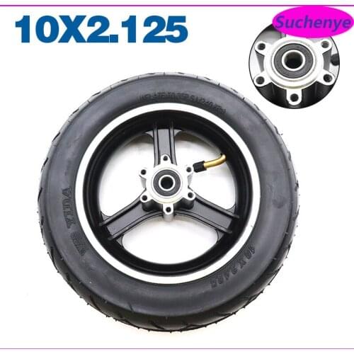 10 Inch 10x2.125 High quality Tire and Aluminum Alloy Wheel Hub are Suitable for Electric Scooter Balancing Scooter