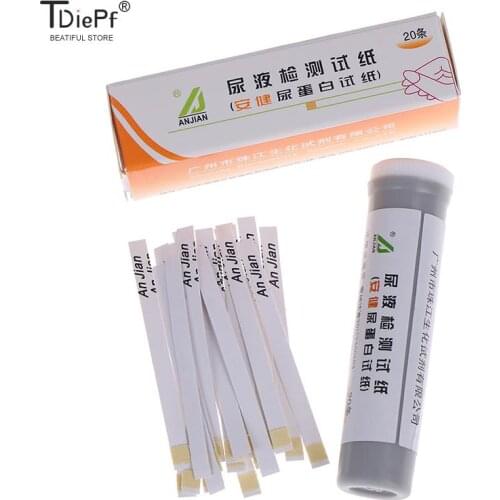 20pcs/set Ketone Strips PH Meter Home Ketosis Urine Test-Atkins Diet Weight Lose Tests Urinary Ketone Paper Dipstick Test Paper