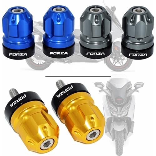 Motorcycle Accessories CNC Handlebar Gear Balance Plug Slider Handle Bar End Grips For HONDA Forza 125 250 300