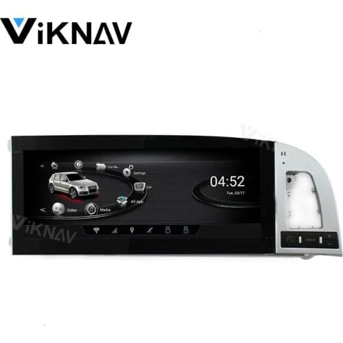 Android vertical screen car radio stereo GPS navigation FOR AUDI A6L 2010 2011 car DVD multimedia player