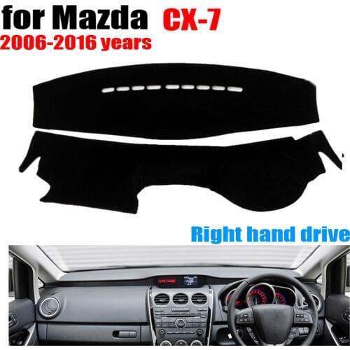 Free shipping!!! Car dashboard cover mat for Mazda CX-7 2006-2016 years Right hand drive